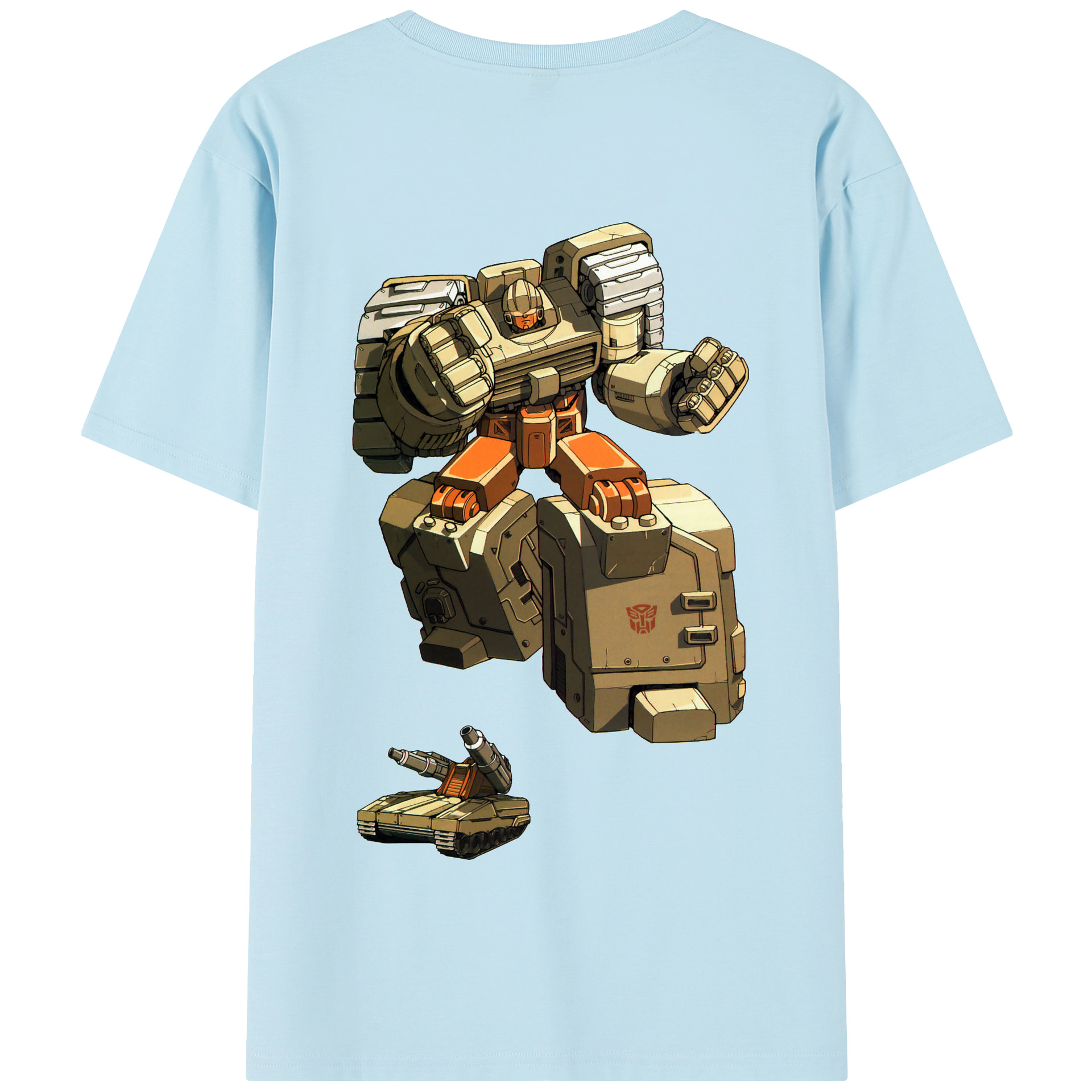 （画像用）  綿100％半袖Tシャツ（背面プリント）